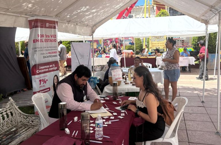 FONDO PLATA ZACATECAS PARTICIPA EN CARAVANA DEL EMPODERAMIENTO DE LA MUJER EN MIGUEL AUZA, ZACATECAS