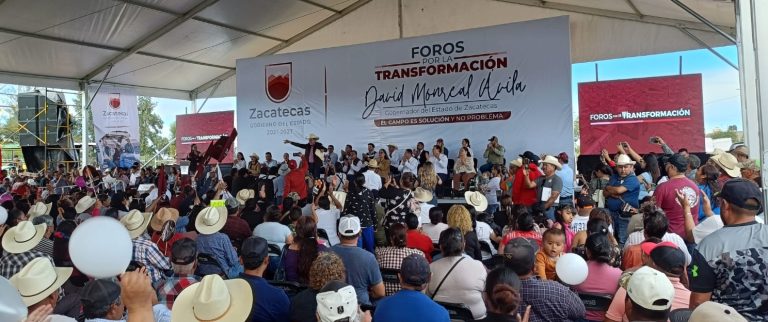 FONDO PLATA ESTUVO PRESENTE EN EL FORO DE LA TRANSFORMACIÓN EN RÍO GRANDE, ZACATECAS